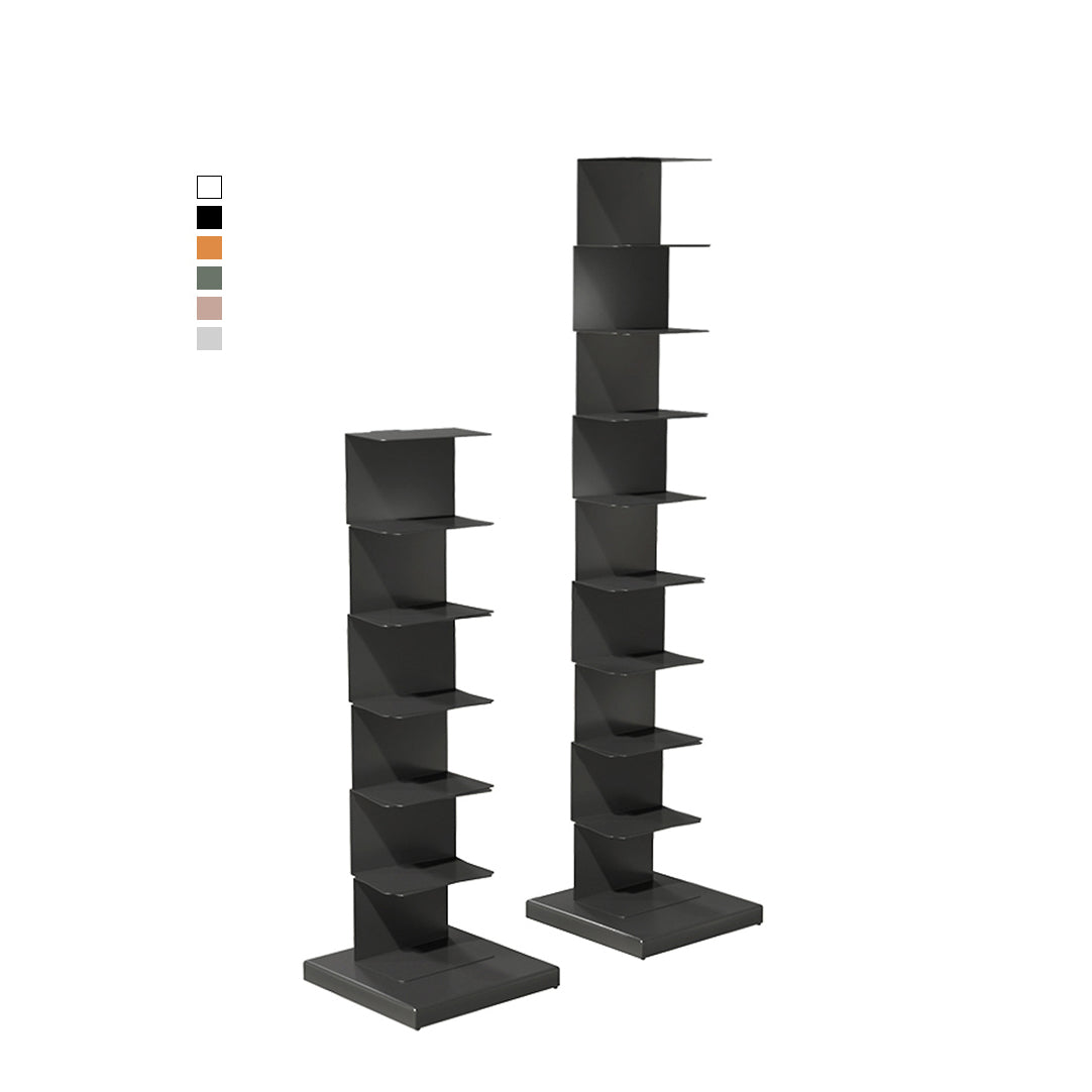 13.78"W Bookshelf Contemporary Style Invisible Bookcase for Home and Office