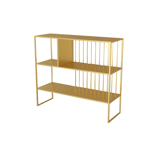 Modern Style Etagere Bookcase Open Back Metal Bookshelf for Home
