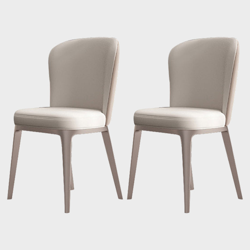 Nordic 1/2/5/7 Pieces Rectangle Dining Set Sintered Stone Dining Table with Leather Chairs
