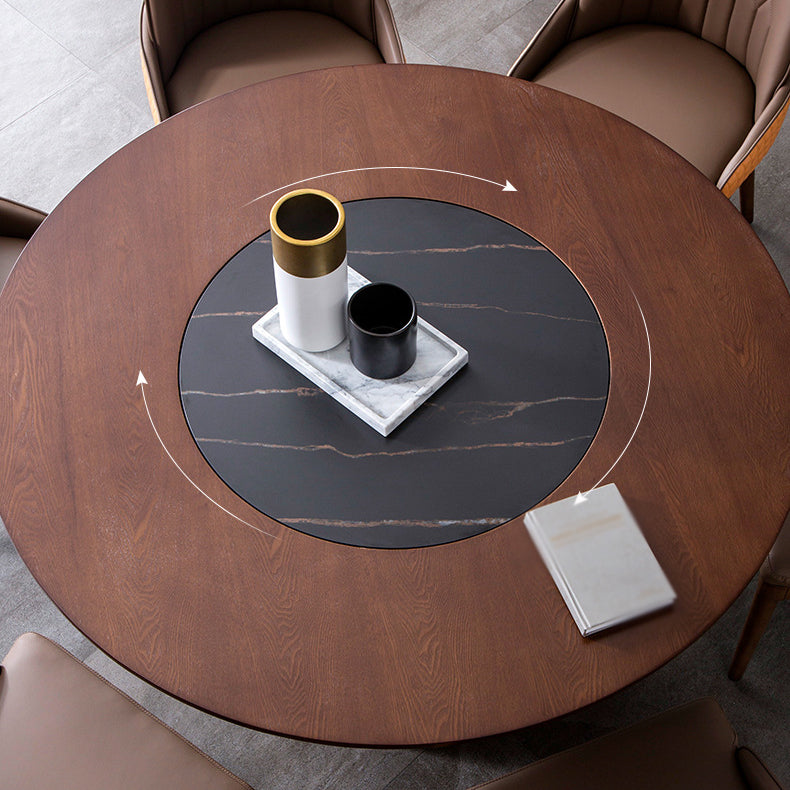 Modern 1/2/3/5/7 Pieces Dining Set Solid Wood Dining Table Set for Dining Areas
