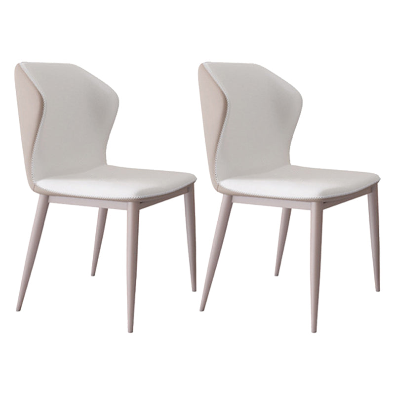 1/2/5/7 Pieces Dining Chairs Set  White Rectangular Dining Room Table Set for Home Use