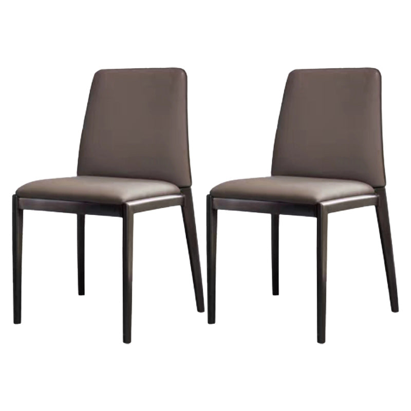 Designer Style 1/2/5/7 Pieces Dining Set Sintered Stone Top Table with Leather Chairs
