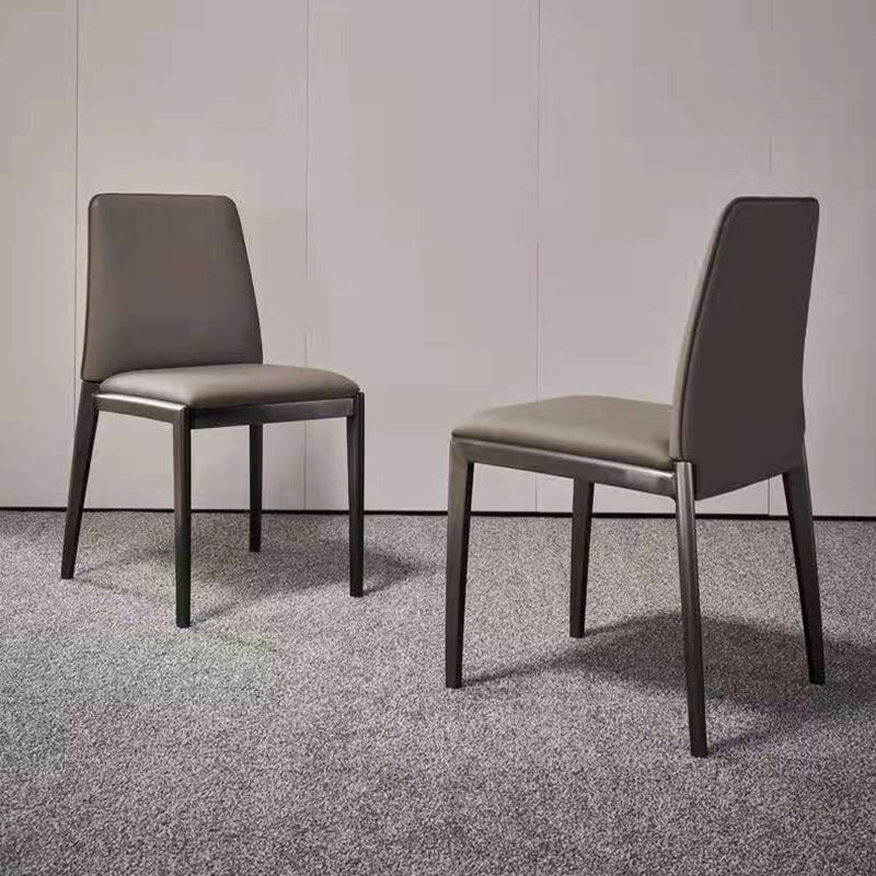 Designer Style 1/2/5/7 Pieces Dining Set Sintered Stone Top Table with Leather Chairs