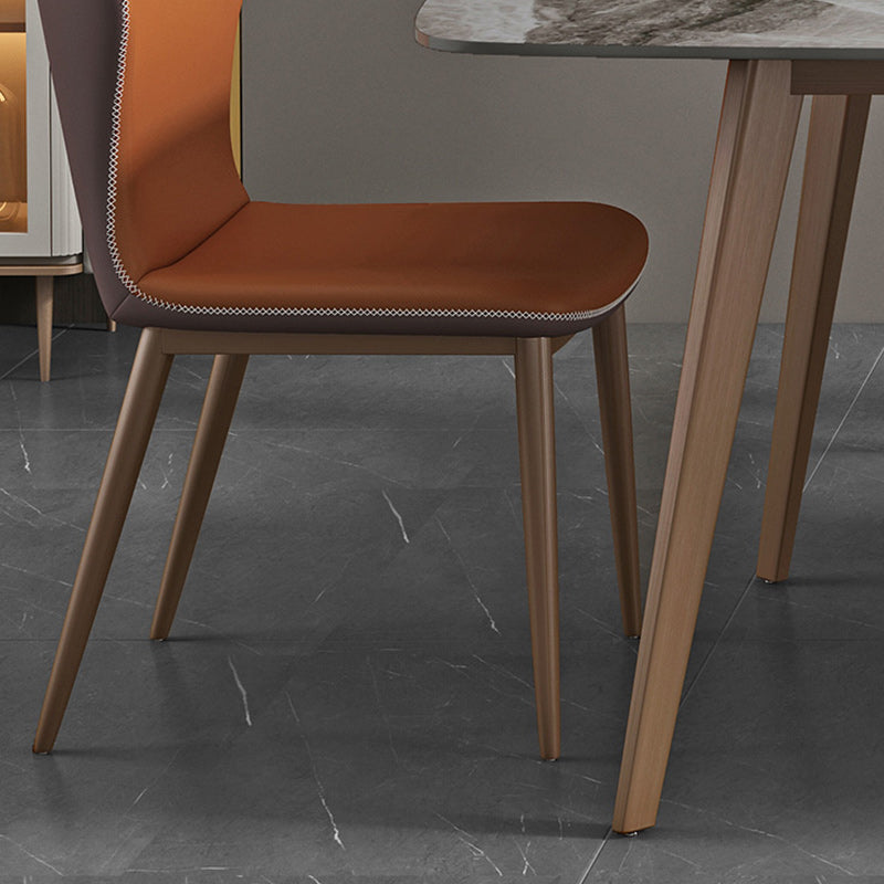 Glam 1/2/5/7 Pieces Dinette Set with Sintered Stone Top Rectangle Dining Table Set