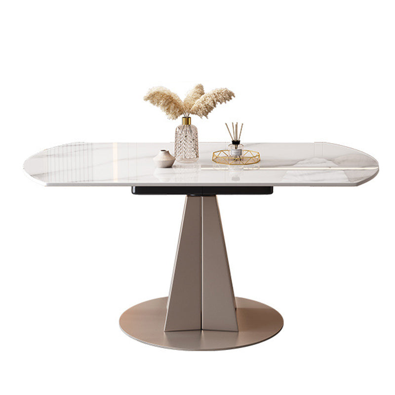 Contemporary 1/2/5/7 Pieces Dining Set Sintered Stone Dining Room Set for Small Space