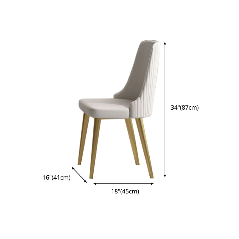 1/2/5/7 Pieces Luxury Dining Set Sintered Stone Top Dining Table with Leather Chairs