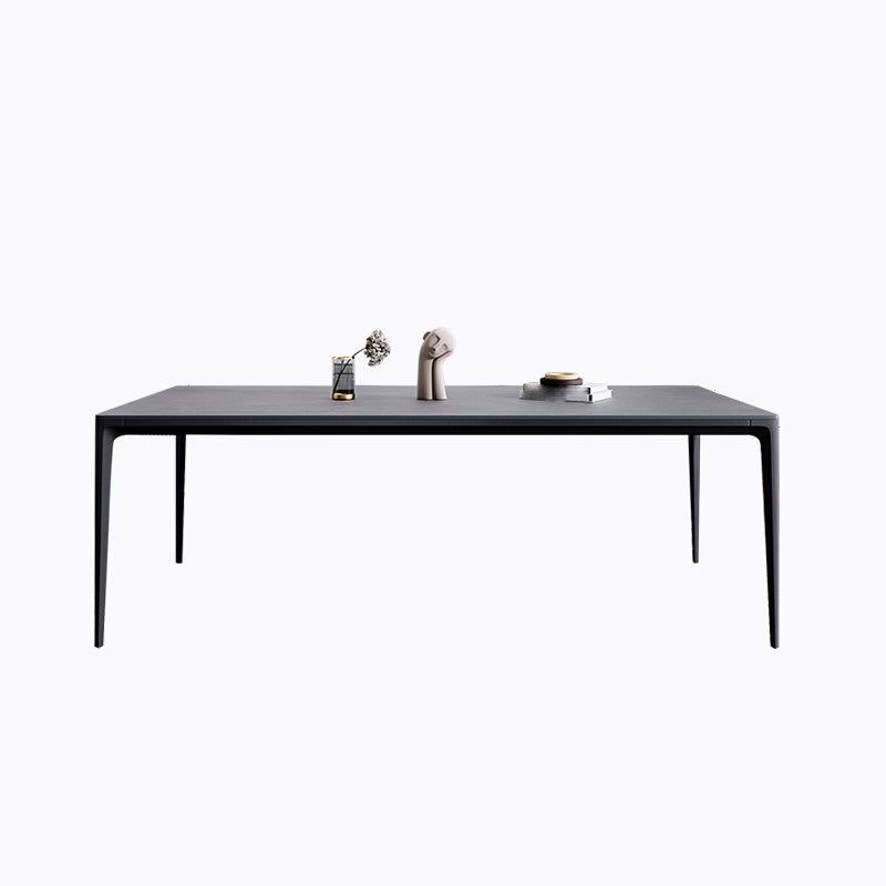 Modern 1/4/5/6/7 Pieces Dinette Set with Grey Sintered Stone Rectangle Dining Table Set