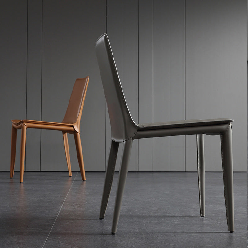 Entryway Side Dining Chairs Leather Nordic Dining Room Chairs