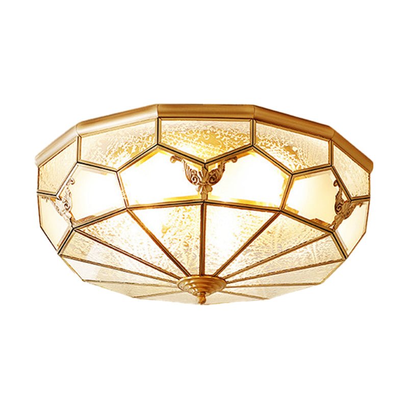 Glass Ceiling Light Fixture Minimalist Style Ceiling Flush Mount