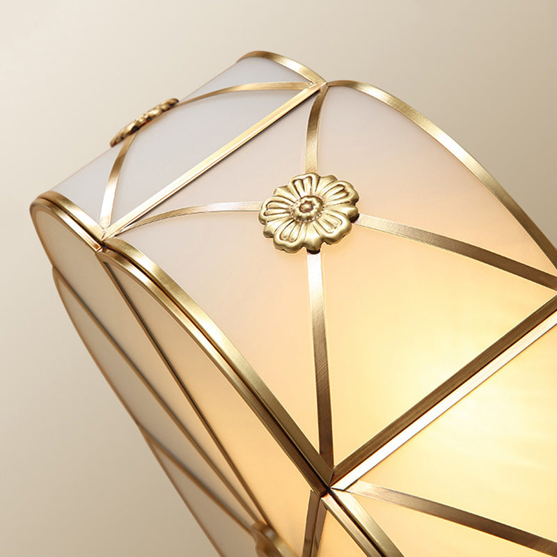 Glass Ceiling Light Fixture Minimalist Style Ceiling Flush Mount