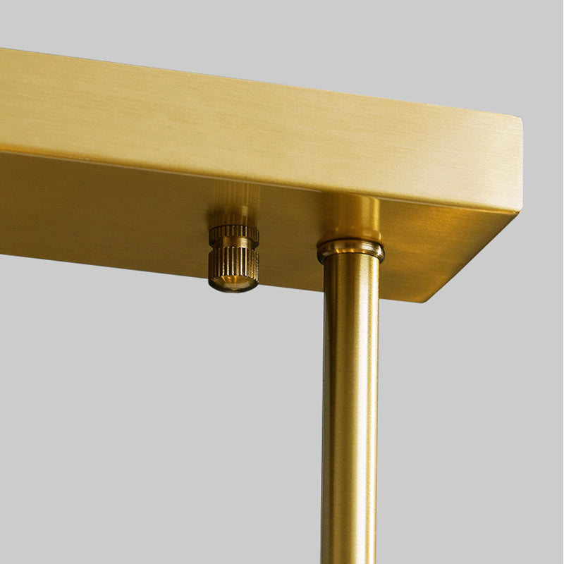 Spherical Shape Island Pendant Modern Style Glass Multi Lights Island Lighting for Bedroom