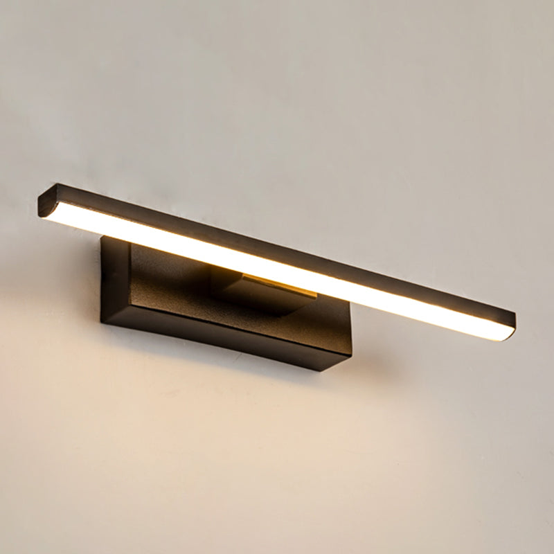 Modern Style Metal Wall Light Strip Rotatable LED Wall Sconce for Bedroom
