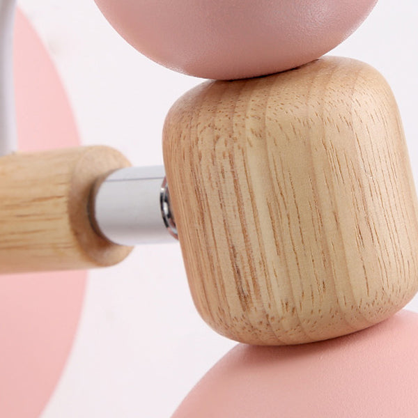 Geometric Metal Wall Sconce Modern Nordic Macaron 1 Light Wall Mounted Light