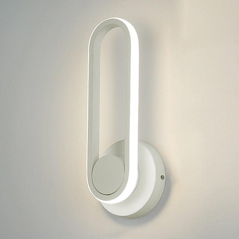 Nordic Style Aluminium Wall Light Geometry Rotatable LED Wall Lamp for Bedroom