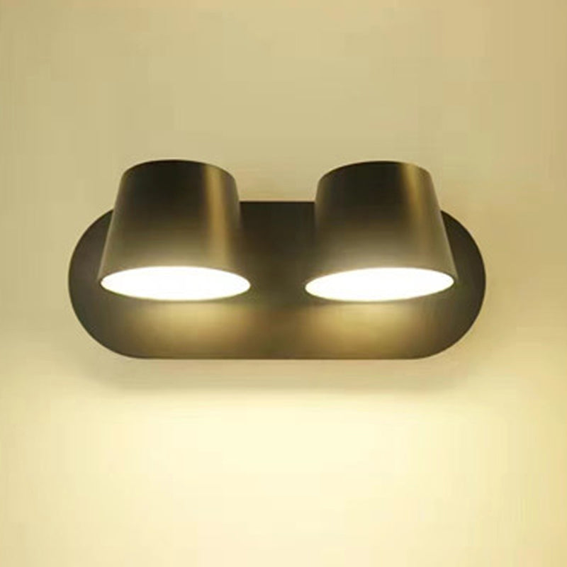 Modern Style Wall Mount Light LED Wall Sconce Light with Plastic for Living Room