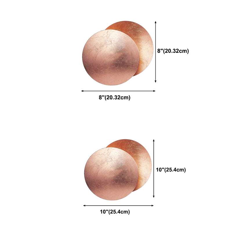 Modern Wall Mount Light 1-Light LED Metal Wall Light with Iron Shade for Bedroom