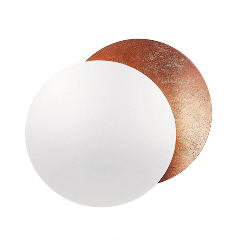 Modern Wall Mount Light 1-Light LED Metal Wall Light with Iron Shade for Bedroom