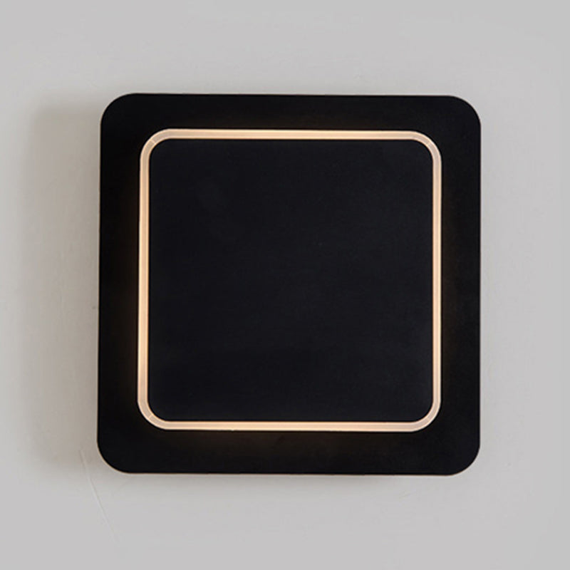 1-Light LED Wall Mount Light Modern Simple Wall Light for Living Room