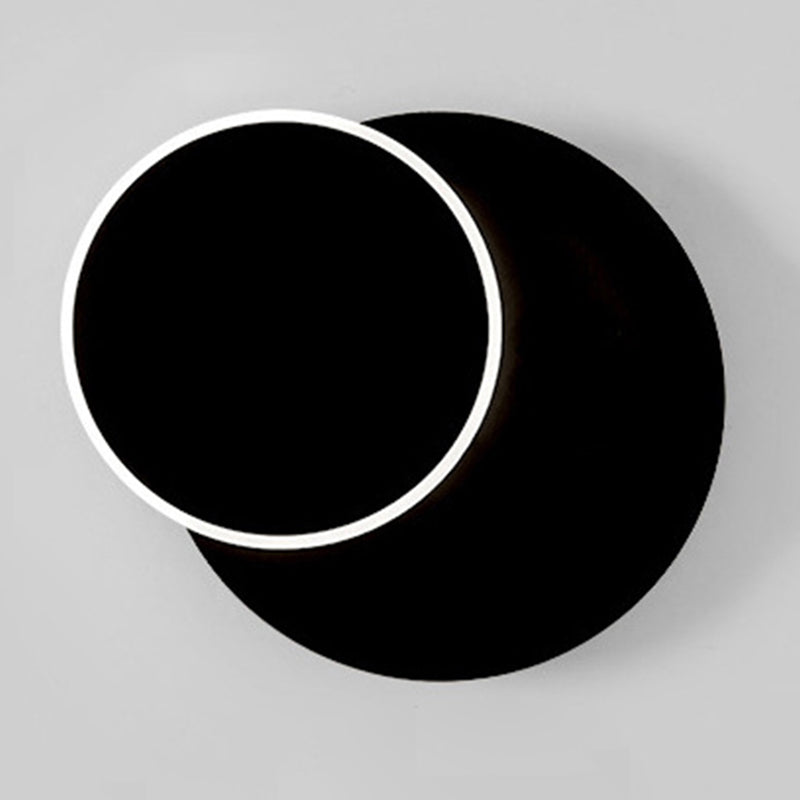 1-Light LED Wall Mount Light Modern Simple Wall Light for Living Room