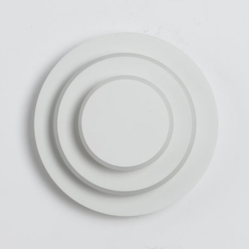 2 Lights LED Wall Mount Light Modern Simple Wall Light with Acrylic Shade for Living Room