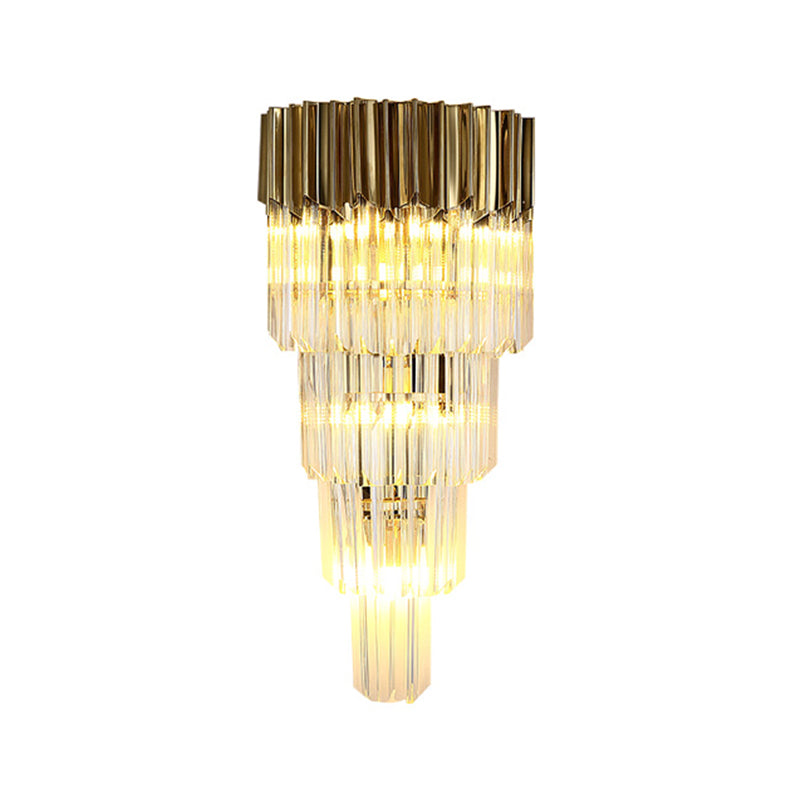 Contemporary Style Wall Light Sconce Creative Crystal Wall Light Fixture for Bedroom