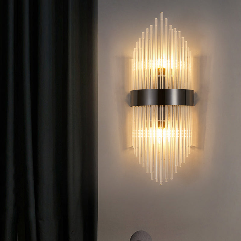 Contemporary Style Wall Light Sconce Creative Crystal Wall Light Fixture for Bedroom