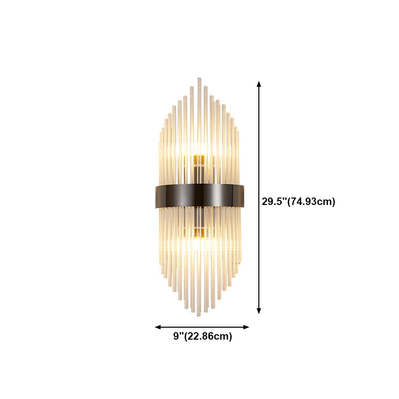 Contemporary Style Wall Light Sconce Creative Crystal Wall Light Fixture for Bedroom