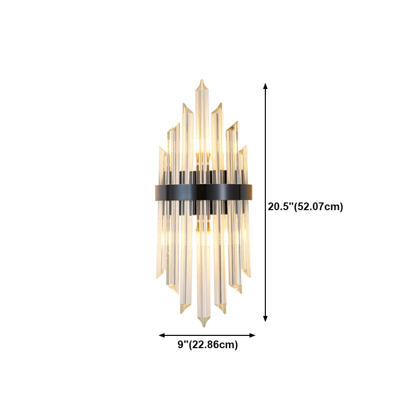 Contemporary Style Wall Light Sconce Creative Crystal Wall Light Fixture for Bedroom