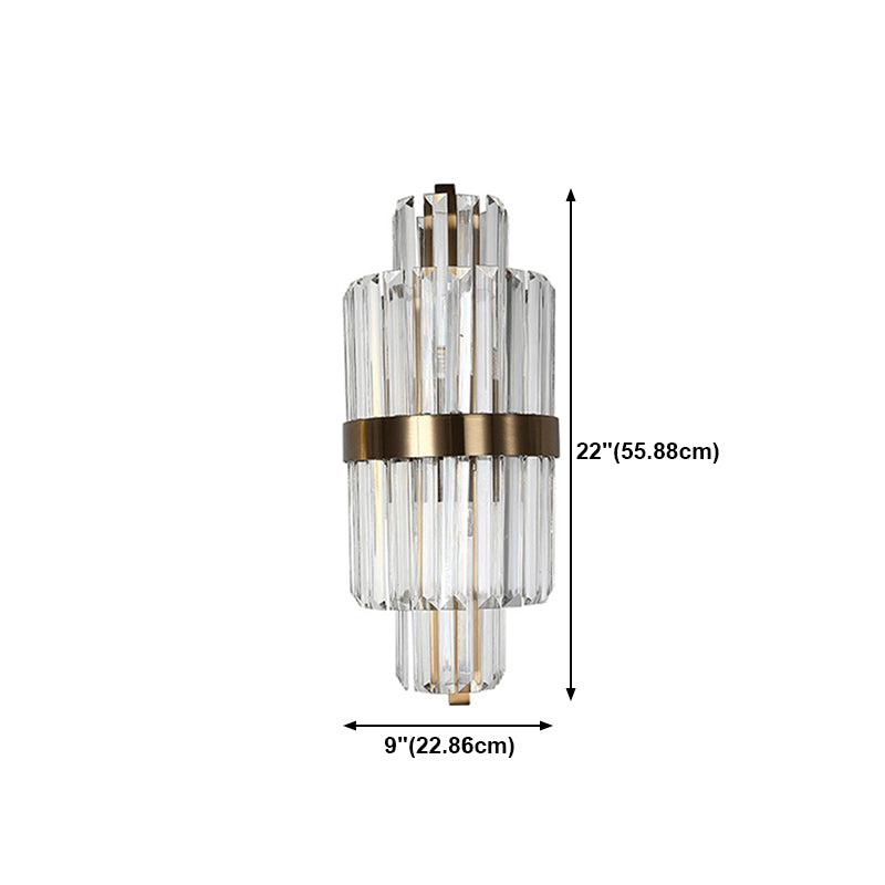Contemporary Style Wall Light Sconce Creative Crystal Wall Light Fixture for Bedroom