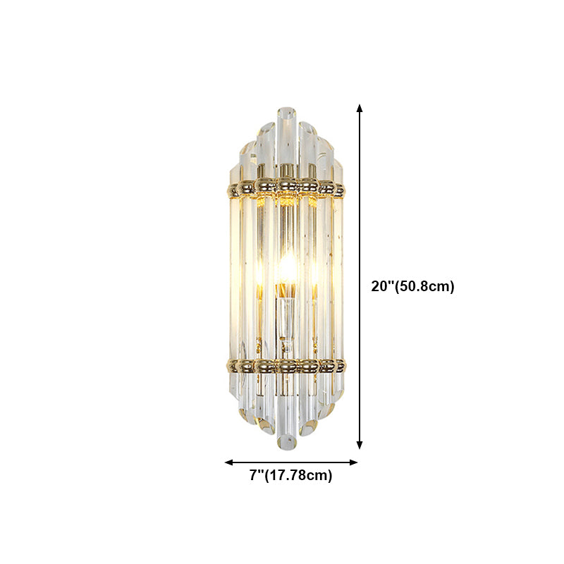Contemporary Style Wall Light Sconce Creative Crystal Wall Light Fixture for Bedroom