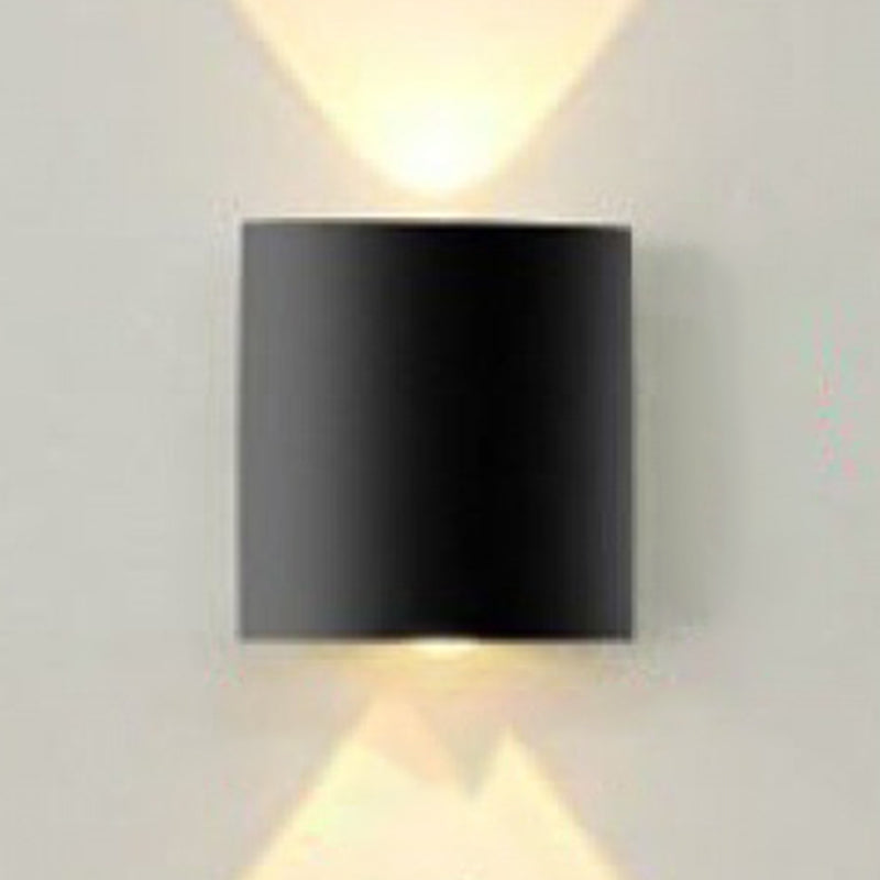 Multi Lights Geometric Wall Washer Sconce Modern Style Metal Wall Lighting Ideas