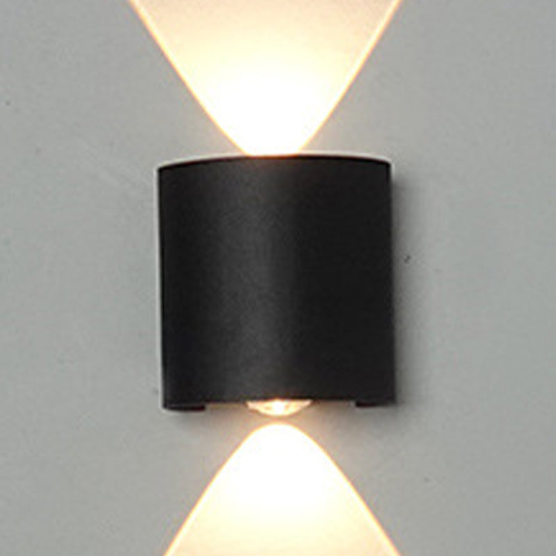 Multi Lights Geometric Wall Washer Sconce Modern Style Metal Wall Lighting Ideas