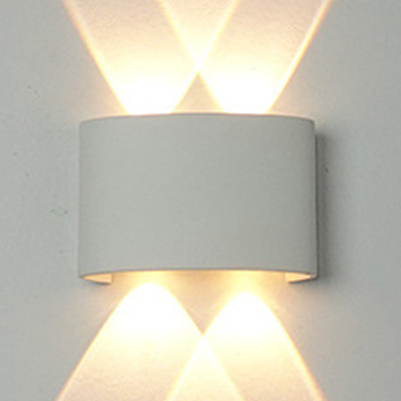 Multi Lights Geometric Wall Washer Sconce Modern Style Metal Wall Lighting Ideas