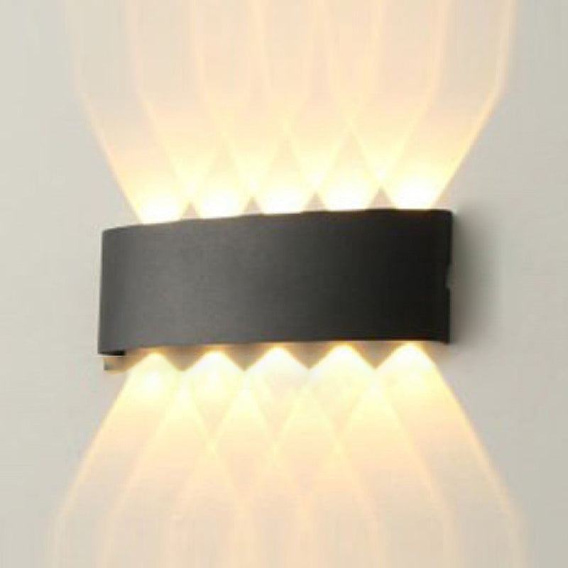 Multi Lights Geometric Wall Washer Sconce Modern Style Metal Wall Lighting Ideas