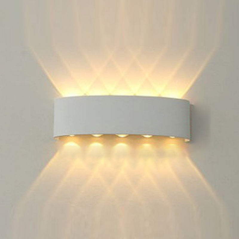 Multi Lights Geometric Wall Washer Sconce Modern Style Metal Wall Lighting Ideas