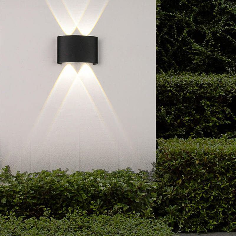 Multi Lights Geometric Wall Washer Sconce Modern Style Metal Wall Lighting Ideas