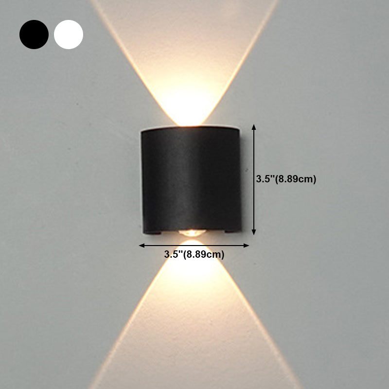 Multi Lights Geometric Wall Washer Sconce Modern Style Metal Wall Lighting Ideas