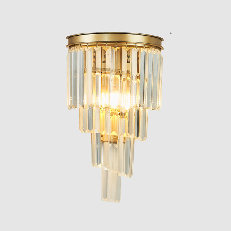 Modern Wall Light Sconce Creative Crystal shade Wall Light Fixture for Bedroom