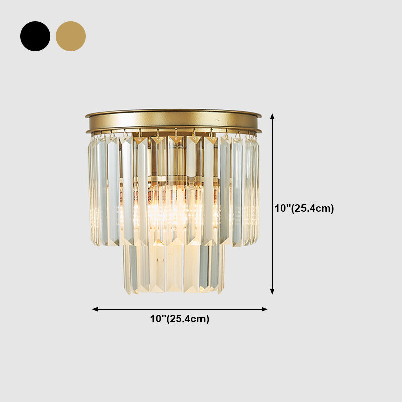 Modern Wall Light Sconce Creative Crystal shade Wall Light Fixture for Bedroom