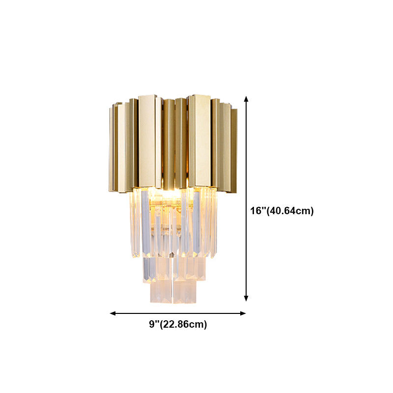 Modern Wall Light Sconce Creative Crystal shade Wall Light Fixture for Bedroom