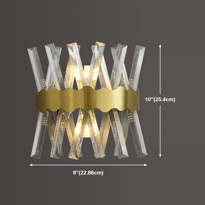 Modern Wall Light Sconce Creative Crystal Wall Light Fixture for Bedroom