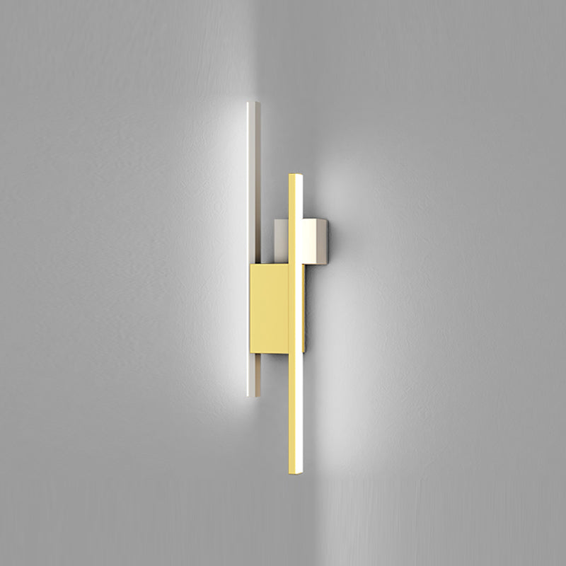 Metal Geometric Shape Wall Light Modern Style Multi Lights Wall Mounted Light Fixture