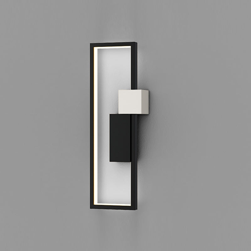 Metal Geometric Shape Wall Light Modern Style Multi Lights Wall Mounted Light Fixture