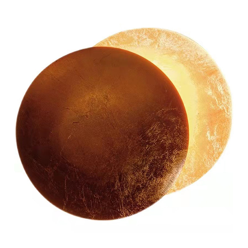 1-Light Wall Sconce Modern Led Wall Mount Lamp with Metal Shade for Living Room