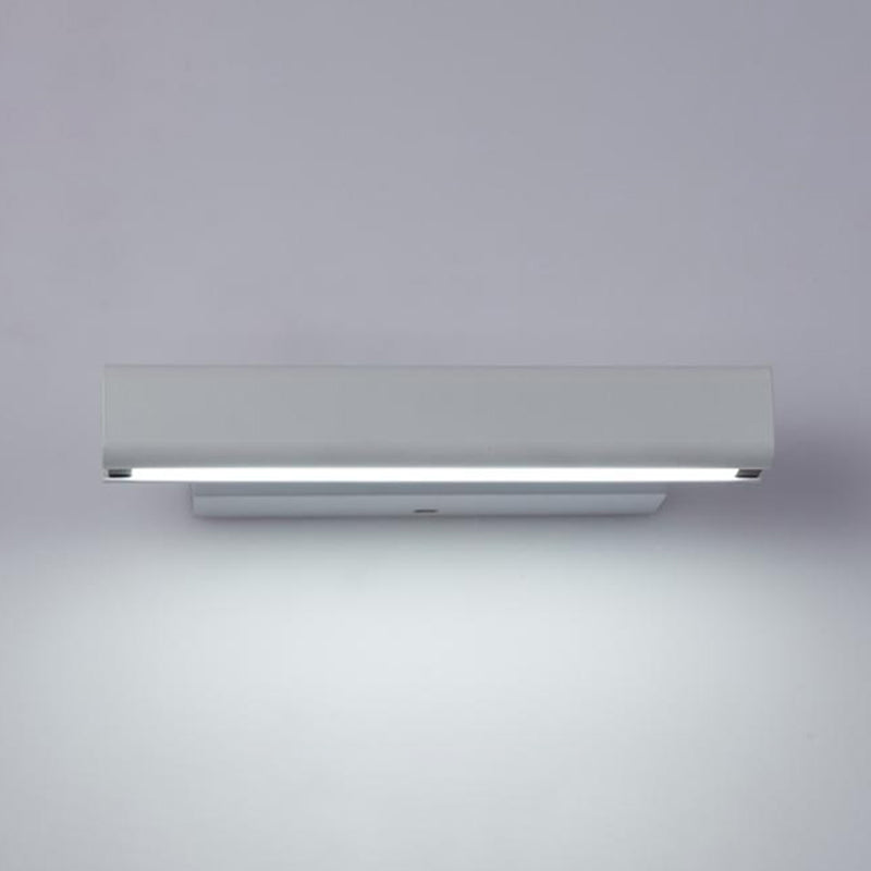 Metal Square Shape Wall Light Modern Style 1 Light Wall Mounted Light Fixture