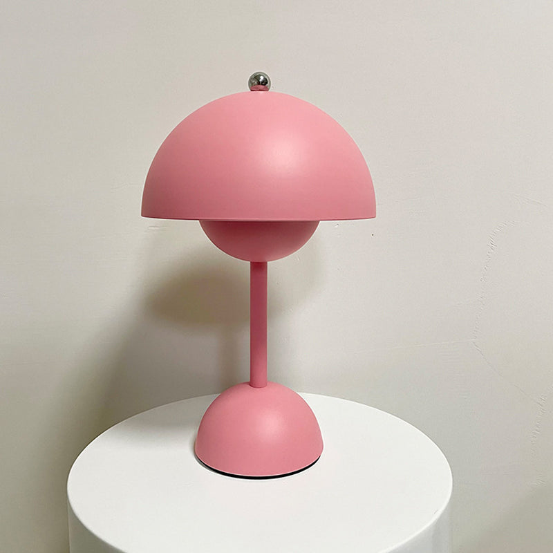 Dome Shape Table Light Modern Macaron Style Desk Light Fixture for Bedroom