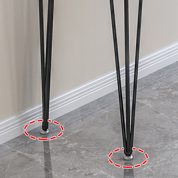 Industrial Style Rectangle Wood Top Counter Table 42-inch Height Bar Table