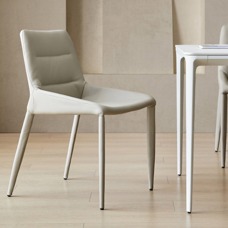 Designer Style 1/2/5/7 Pieces Dining Set Sintered Stone Dining Table with Leather Chairs