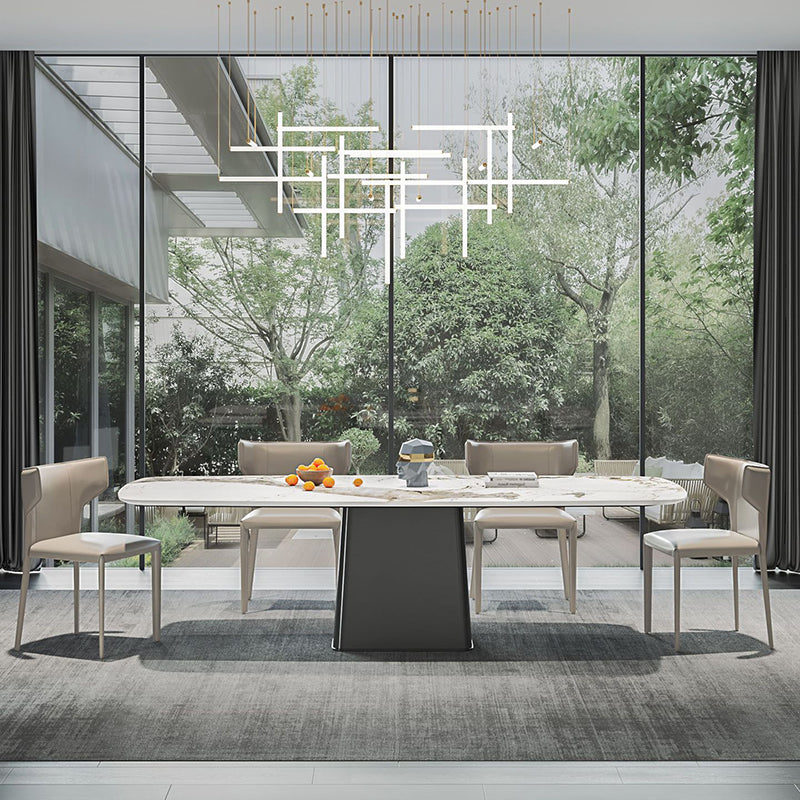 Designer Style 1/3/4/5 Pieces Dining Sets Sintered Stone Dining Table Set
