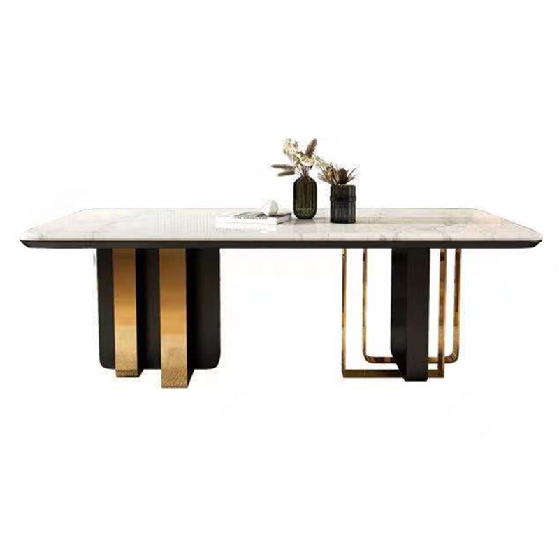 Modern 1/2/5/6/7 Pieces Dining Set Sintered Stone Dining Table Set for Home